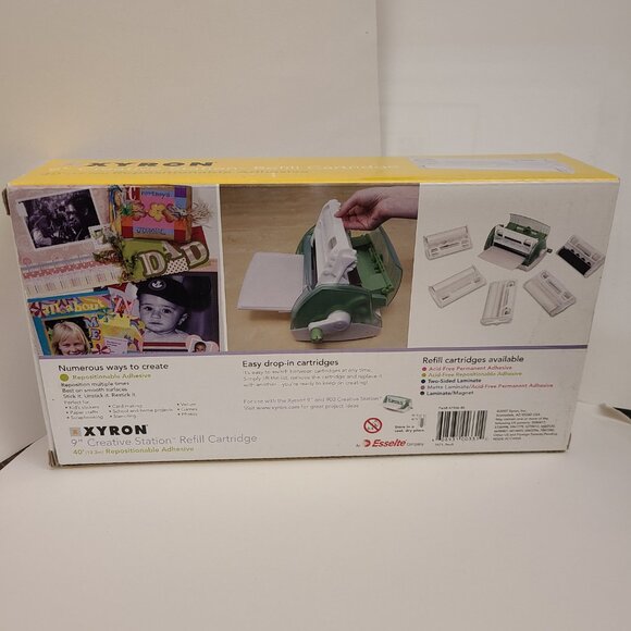 Xyron Creative Station 900 Refill 9 Inch Refill 40 Feet Repositionable Adhesive - Picture 5 of 5